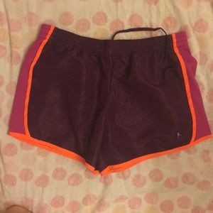 Woman workout shorts Danskin now. Free flow.
